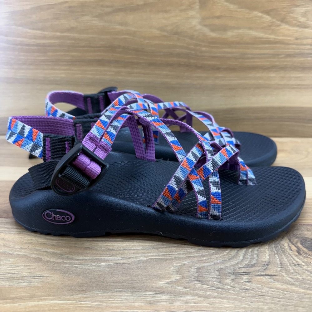 Chaco ZX/2 Sandals Womens 8 Purple Outdoor Sports Trail Hiking Travel Walking
